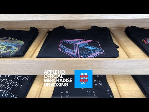 APPLE HQ CORPORATE MERCHANDISE: T-Shirt &amp; Pen Unboxed