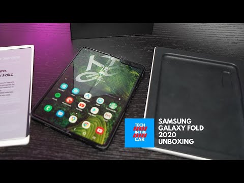 SAMSUNG GALAXY FOLD UNBOXING &amp; HANDS ON