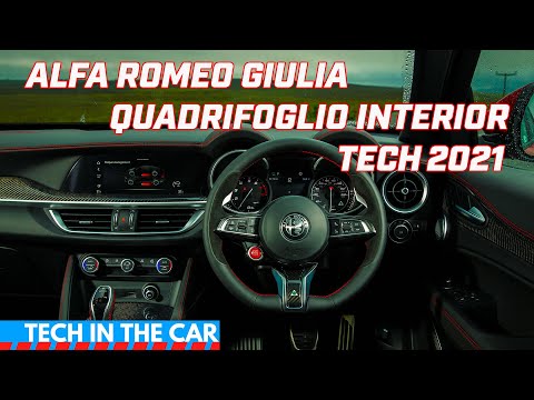 Alfa Romeo Giulia Quadrifoglio 2021Infotainment GUIDE &amp; FEATURES