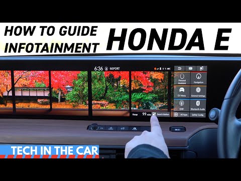 2021 Honda E Infotainment Guide