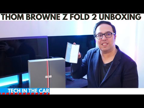 Thom Browne Edition Samsung Z FOLD 2 UNBOXING &amp; REVIEW