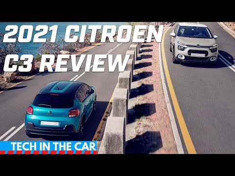 Citroen C3 FACELIFT 2021 REVIEW: Tech &amp; Exterior