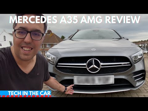 Mercedes MBUX A35 AMG 2020 REVIEW: FULL Infotainment Guide &amp; Drive